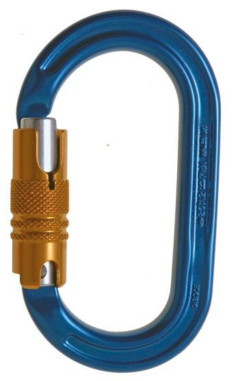 MOUSQUETON ULTRA O BLUE Triple-Lock