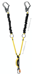 [L015BA00] LONGE ABSORBICA - Y TIE-BACK - 150 cm